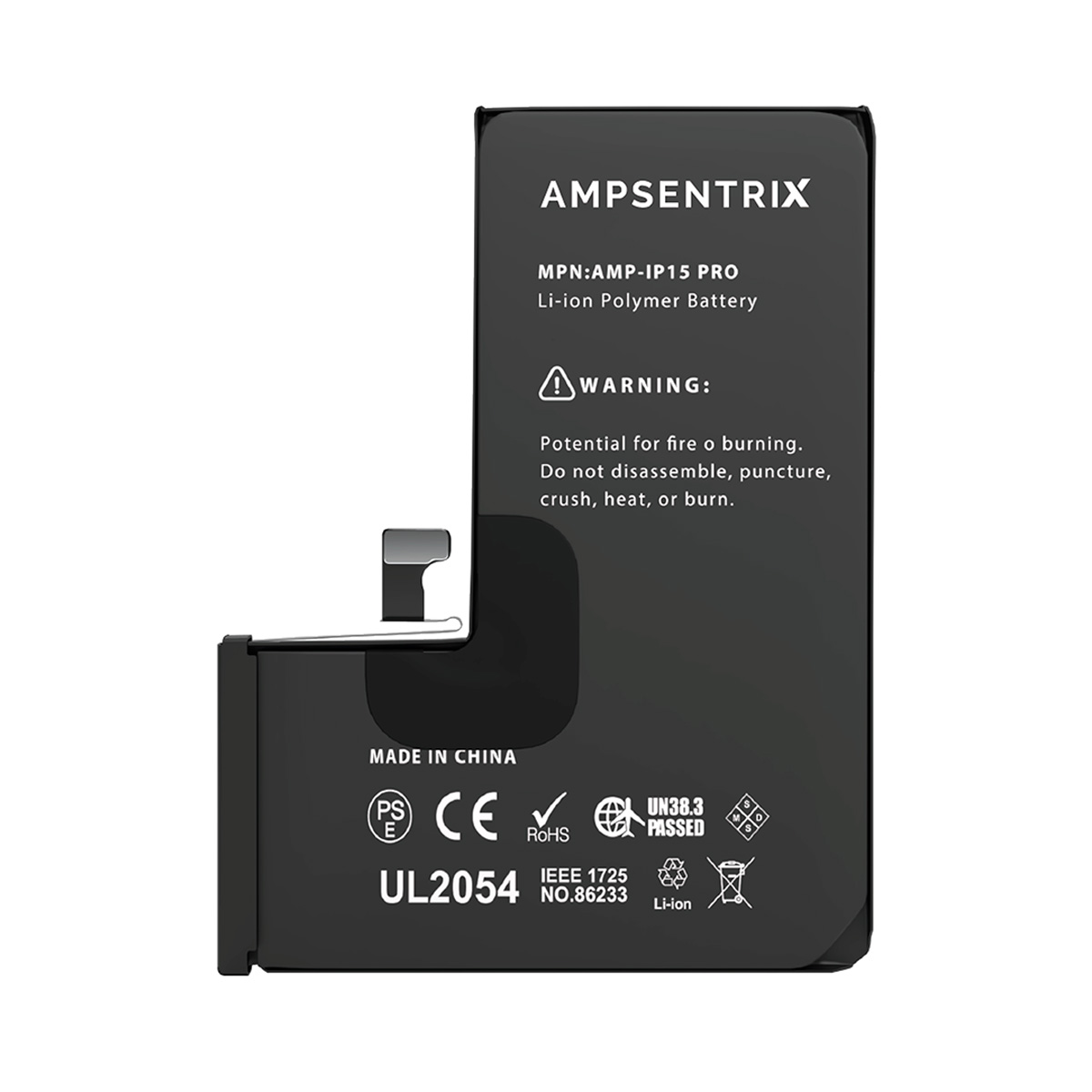 Bateria Ampsentrix Pro iPhone 15 Pro